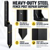 Fence Post Repair Kit for Reinforcing Fence Posts – Heavy-Duty