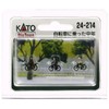 Kato N Gauge middle-age on Bicycle 24 – 214 Diorama Supplies