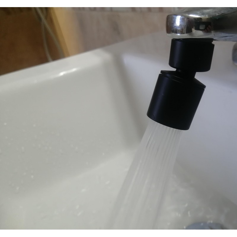 Rotating Faucet Aerator Extender,Nozzle Faucet Adapters, Universal Splash Filter Kitchen