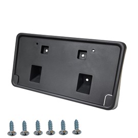 KYYET Front Bumper License Plate Frame Bracket Tag Holder Fits for 2015 2016 2017 2018 2019 2020 2021 2022 Dodge Challenger Replace CH1068146 68175091AA