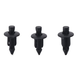 50 Pcs M6 Clip Retainer Bumper, Black Nylon Clips Replacement Car Accessories Parts for Honda, for Kawasaki, for Suzuki, for GSX-R, for Yamaha, for YT0928