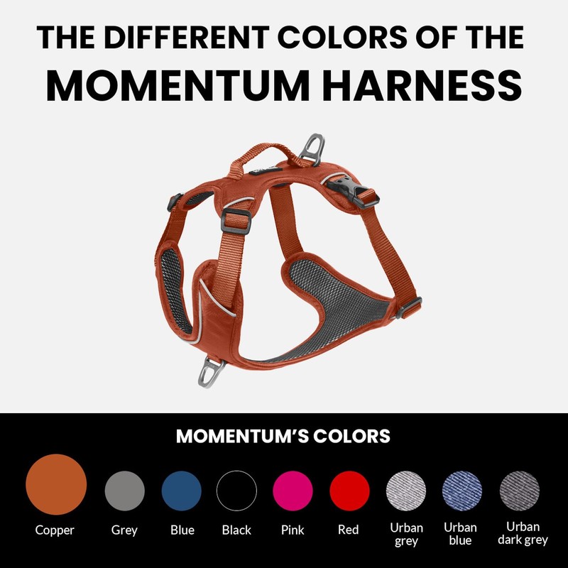 KYFLIE - No-Pull Reflective Dog Harness for Training & Daily