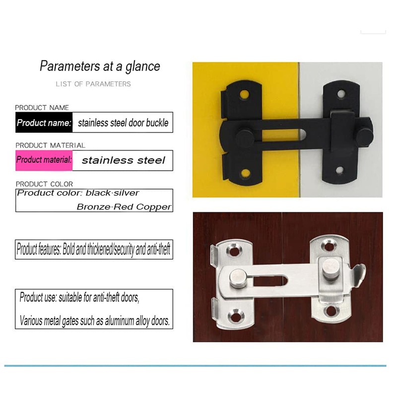 Sliding Sliding Door Locks for Barn Door Locks, Bathroom Door