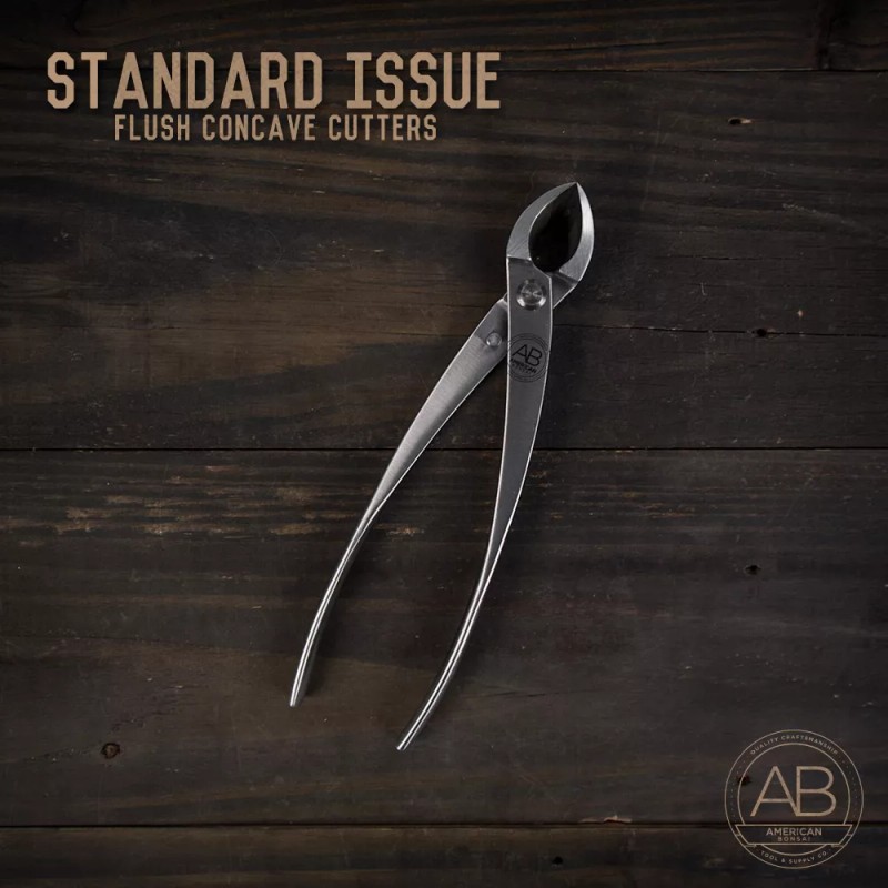 American Bonsai Stainless Steel FLUSH Concave Cutter: Standard Issue