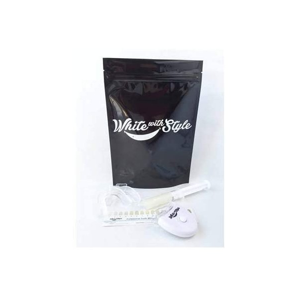 White with Style SWPF Sparkle White Peroxide Free Teeth Whitening Kit - Flower Extract