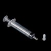 MEETOOT 50pcs Luer Lock Syringe Tip Caps Disposable Plastic Syringe