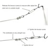 20.7FT/6.3M Stainless Steel Clothes Lines for Hanging Clothes Outside-DEWEL Clothesline