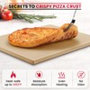 Unicook Pizza Stone for Oven and Grill, Rectangular Baking Pan