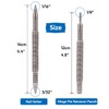 Saipe 2pcs Dual Head Nail Setter and Hinge Pin Remover