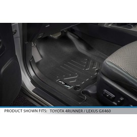 MAXLINER Custom Fit Floor Mats and Cargo Liner Set Black for 2013-2019 Toyota 4Runner 5 Passenger with Sliding Rear Tray