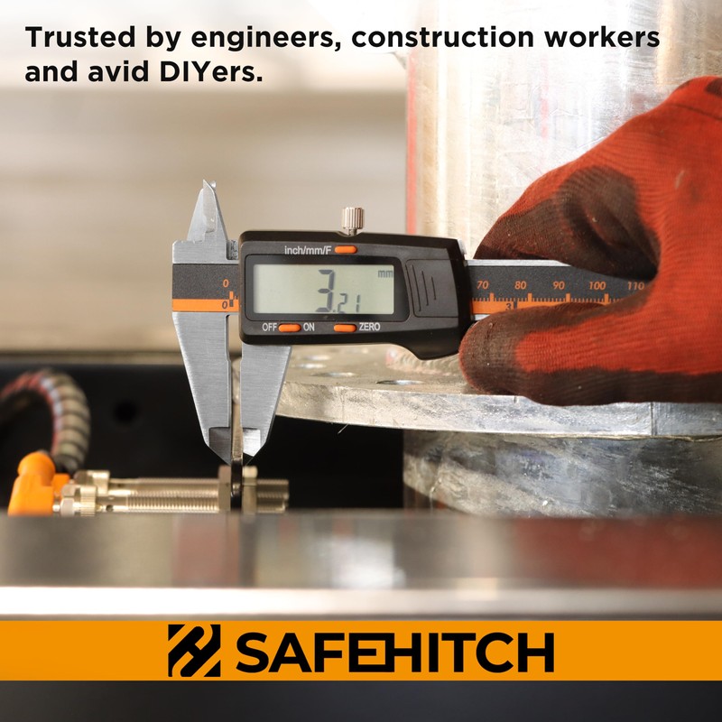 SAFEHITCH - Digital Vernier Caliper - Inches - MM -