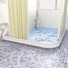 Raycity 3" High Shower Threshold Water Dam 59 IN Collapsible