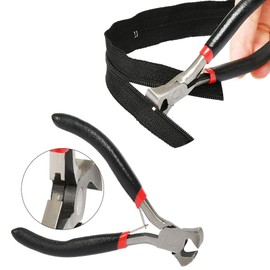 FOROREH Pack of 85 zip kit, metal zip with installation pliers for jackets, bags, tents, luggage, sleeping bag, suitcase