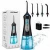 Zerhunt Cordless Water Flosser Dental Oral Irrigator Travel Teeth Cleaner
