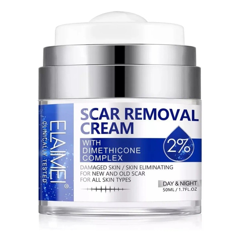 Crema/gel para cicatrices profundas, queloides, cacarizos