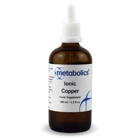 Ionic Copper Liquid 100ml | High Strength Trace Mineral | Vegan Drops