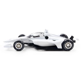 DCD Dallara 1/18 Diecast Model Car Super Speedway Configuration Autograph Car in Blank White NTT IndyCar Series Made of Resin