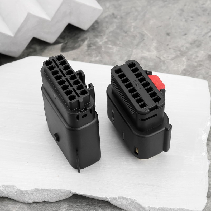 ECSiNG 1 Set 16 Pin Wire Connector Automotive Lamp Light