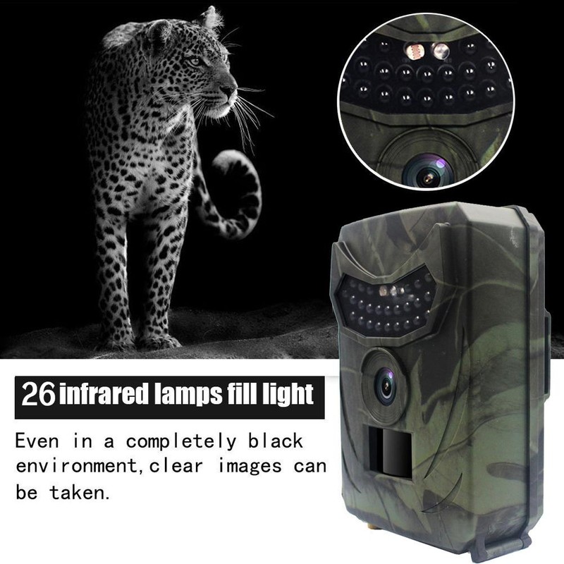 Trail Camera 16MP 1080P HD Video Game Camera with 26pcs