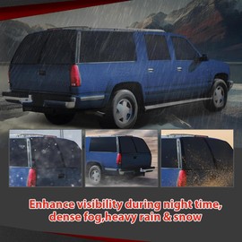 CROSSDESIGN Led 3rd Third Brake Light Compatible with 1994-2005 Chevy Blazer S10 /Fit Suburban Yukon 1992-2004/Fit GMC Jimmy 1994-2001