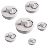 Dzsomt Drain Plug, Pack of 6 Sink Plugs, White Plugs