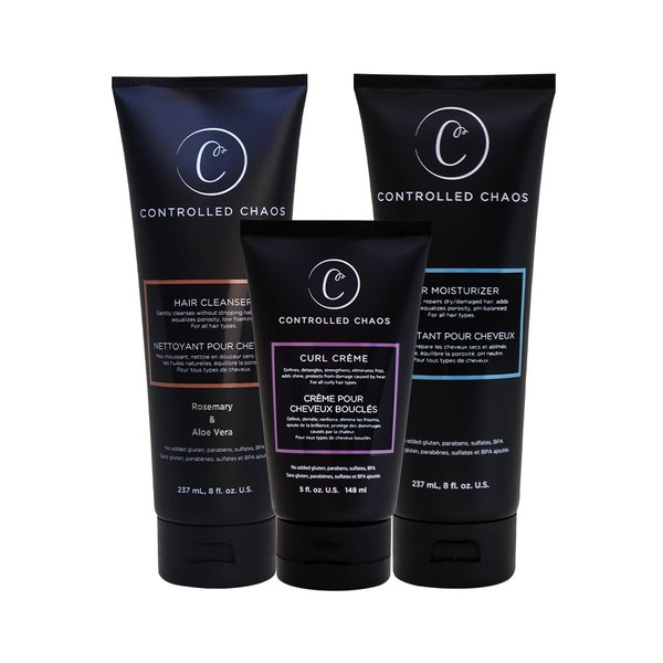 Controlled Chaos Hair Care Set for Curly Hair - 3