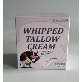 Grasgefütterter Rindertalg für die Hautpflege Aufgeschlagene Feuchtigkeitscreme - Natürliche Lotion, Bio-Körperbutter