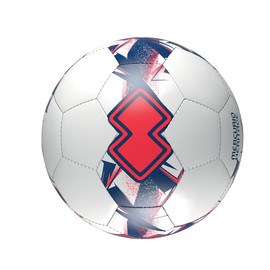 ERREA HA0G0Z00410 Soccer Ball for Training, 28 Panels, Handsewn (Size 4), White/Navy/Red