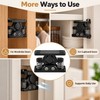 Spring Loaded Double Roller Door Catch Heavy Duty Cabinet Latch