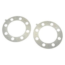 KarParts360 For Chevy Silverado 2500 HD/Silverado 3500 HD 2011-2024 Axle Flange Gasket | 2 Pieces | Round-Shaped | Made Of Non-Asbestos Fiber | 8 Bolt Hole | Replacement For 20920620