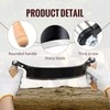 8'' Draw Knife Woodworking Curved Debarking Tool with Ergonomic Handle