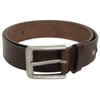 Gusti Studio Kara Leather Belt Dark Brown, brown