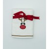 Lex's Linens Rudolph Embroidered Christmas Hand Towel