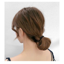 Bianhuan Women’s Hair Elastics, for Adults, Simple Hair Accessories, Updo, Elegant, Office, Gift, Set of 20