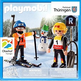 PLAYMOBIL 70643 Wintersport Oberhof Winter Games 2023 Limited Edition Special Set