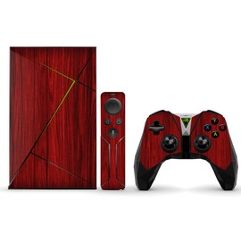 MightySkins Skin Compatible With NVIDIA Shield TV (2017) wrap cover sticker skins Cherry Grain
