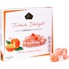 Çerez Pazar? Cerez Pazari Turkish Delight with Orange Flavor 14 Oz Gourmet Medium Size Snacks