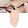 Lash Mannequin Face 3 Pairs Removable Eyelids Eyelash Extension Practice