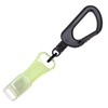Mono House Safety Whistle & Carabiner (Glow in the Dark