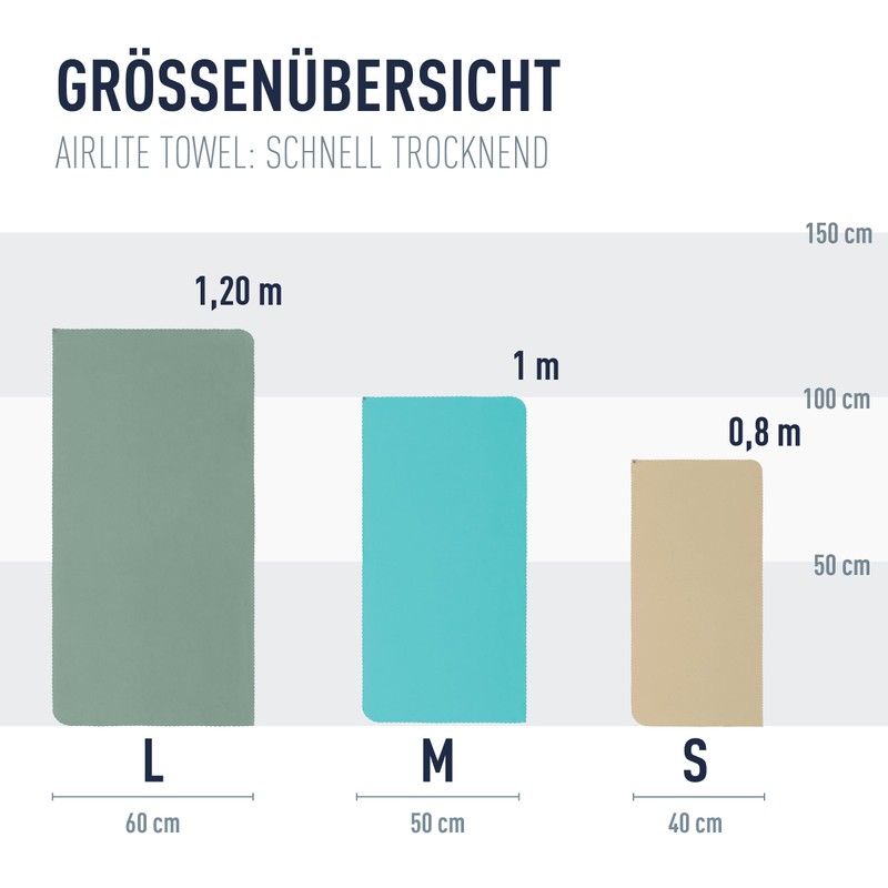 Sea to Summit - Airlite Microfibre Towel L - Bath