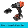 BLACK+DECKER Cordless Drill Driver, Power Drill with Battery and Charger