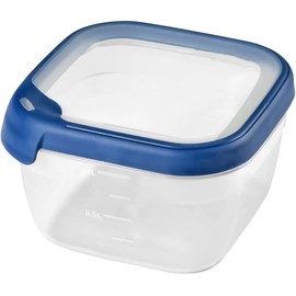 KETER Retractable Containers, Plastic (100% Recycled Polypropylene), Dark Blue, Eco Line, Unique