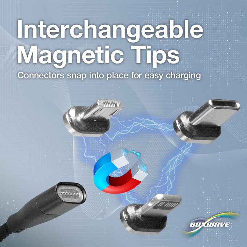 BoxWave Cable Compatible with Seek Thermal Reveal FirePRO - MagnetoSnap