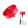 6-1/8Inch / 155mm HSS Bi-Metal Hole Cutter with Pilot Drill