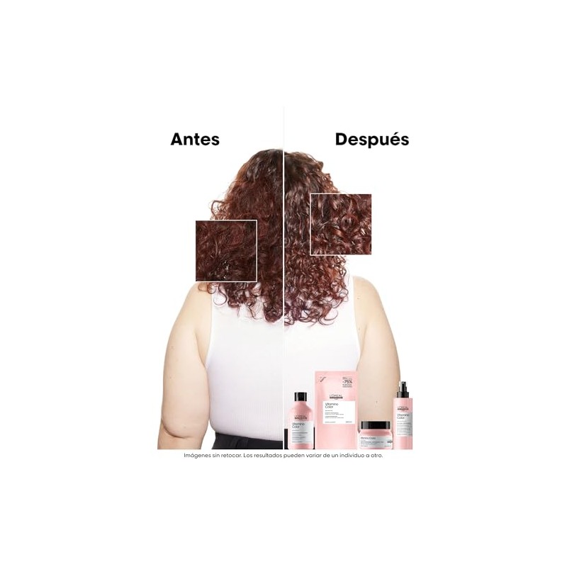 Shampoo Refill Anti Deslave Del Cabello Tenido 240ml Vitamino Color