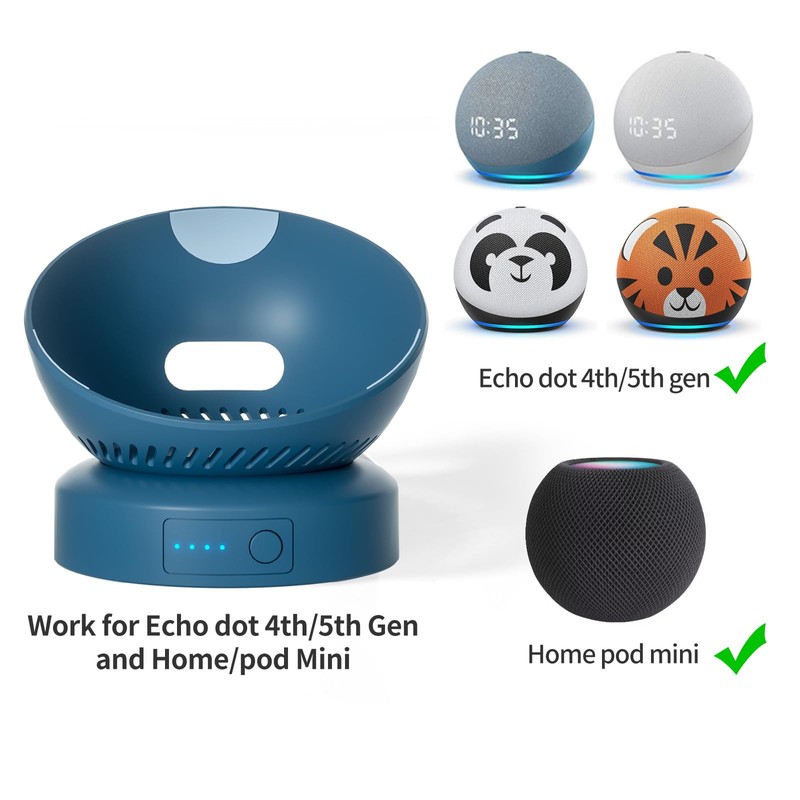 Liboer Battery Base for Echo d0t 5th Generation Portable Echo