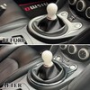Fewshaw Carbon Fiber Style Manual Gear Shift Panel Cover Trim