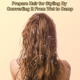 ZEPHBLOW Pre-Styling Secador Accesorio para Dyson Airwrap HS01/HS05, Boquilla de reemplazo preformada Accesorio Compatible con Dyson Hair Styler, dorado