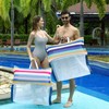 FindUWill Pool Hammock Floats, XL, 2Pack Inflatable Water Floaties 4-in-1