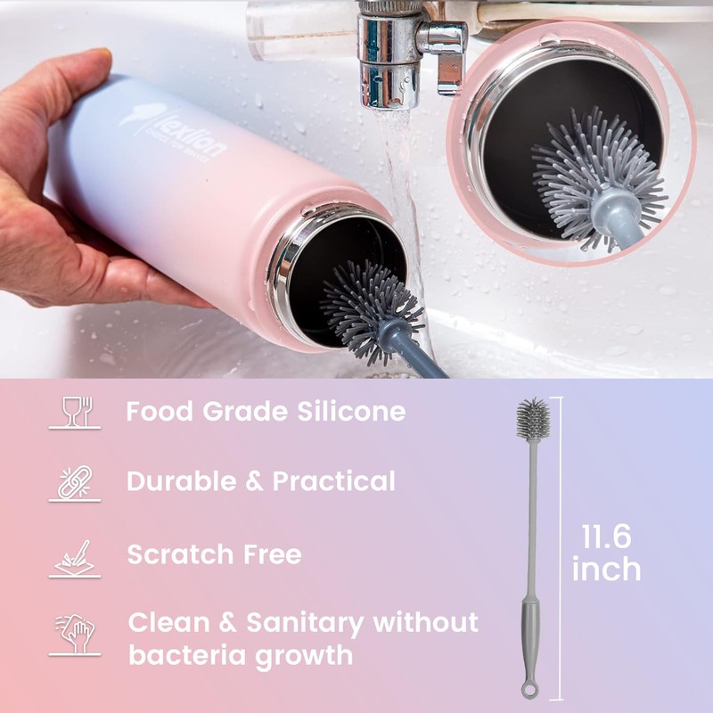 Lexlion Tea Infuser Bottle - Fruit Infuser Water Bottle 22